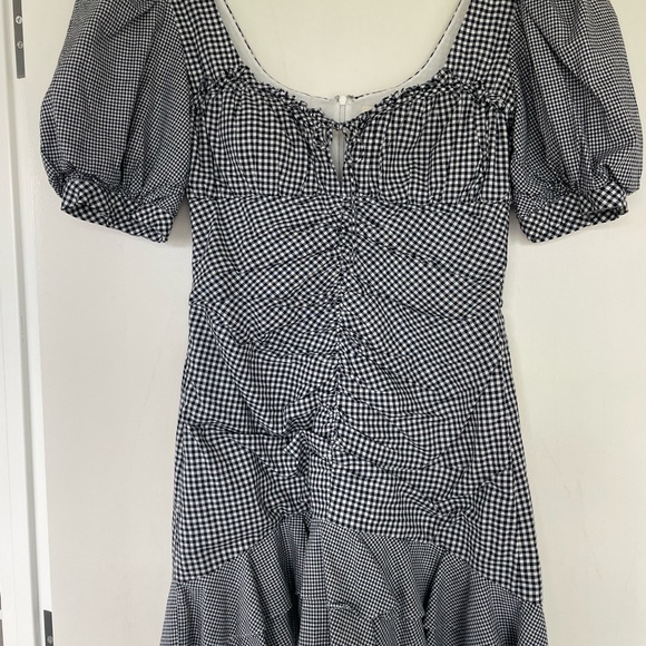 JONATHAN SIMKHAI
Oxford Gingham Mini Dress - Picture 4 of 5